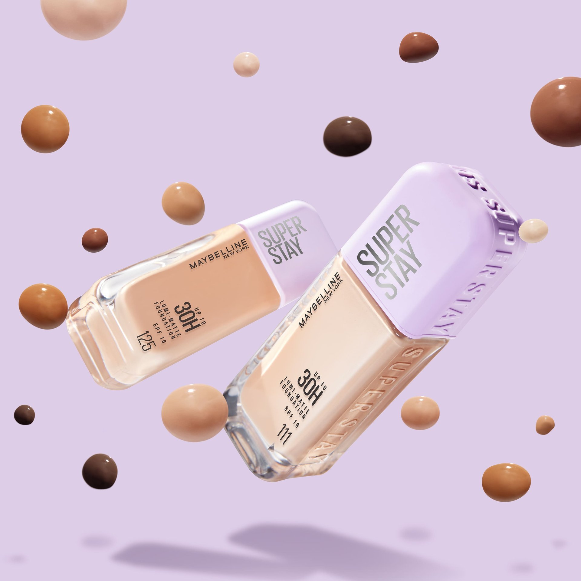 base maybelline maquillaje para caporales super stay